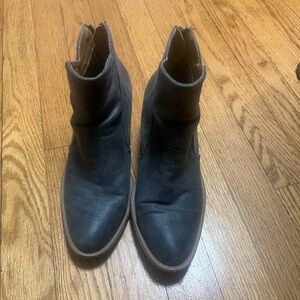 Maurices Black Ankle Booties